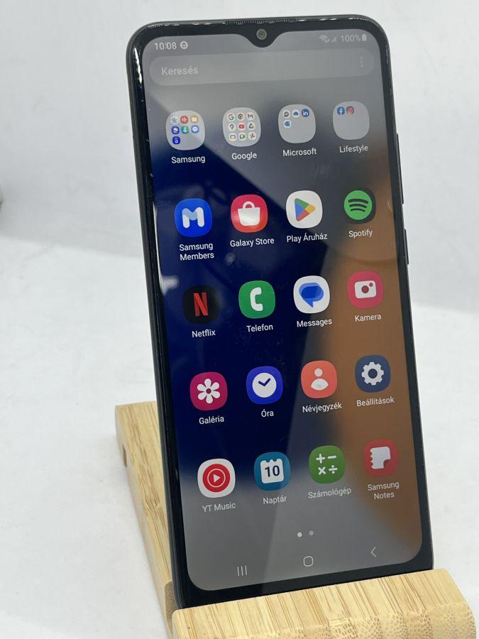 Samsung Galaxy A02s 32GB Dual (A025F) , FEKETE, Használt Mobiltelefon
